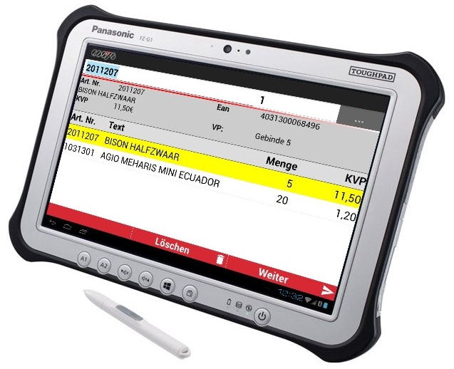 COSYS Andoid Tablet Software COSYS Andoid Tablet Software