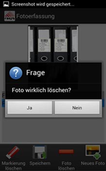 Fotoerfassung Android Software von COSYS Fotoerfassung Android Software von COSYS