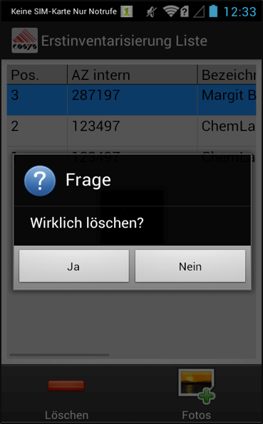 COSYS Dokumentenverwaltung Erstinventarisierung COSYS Dokumentenverwaltung Erstinventarisierung