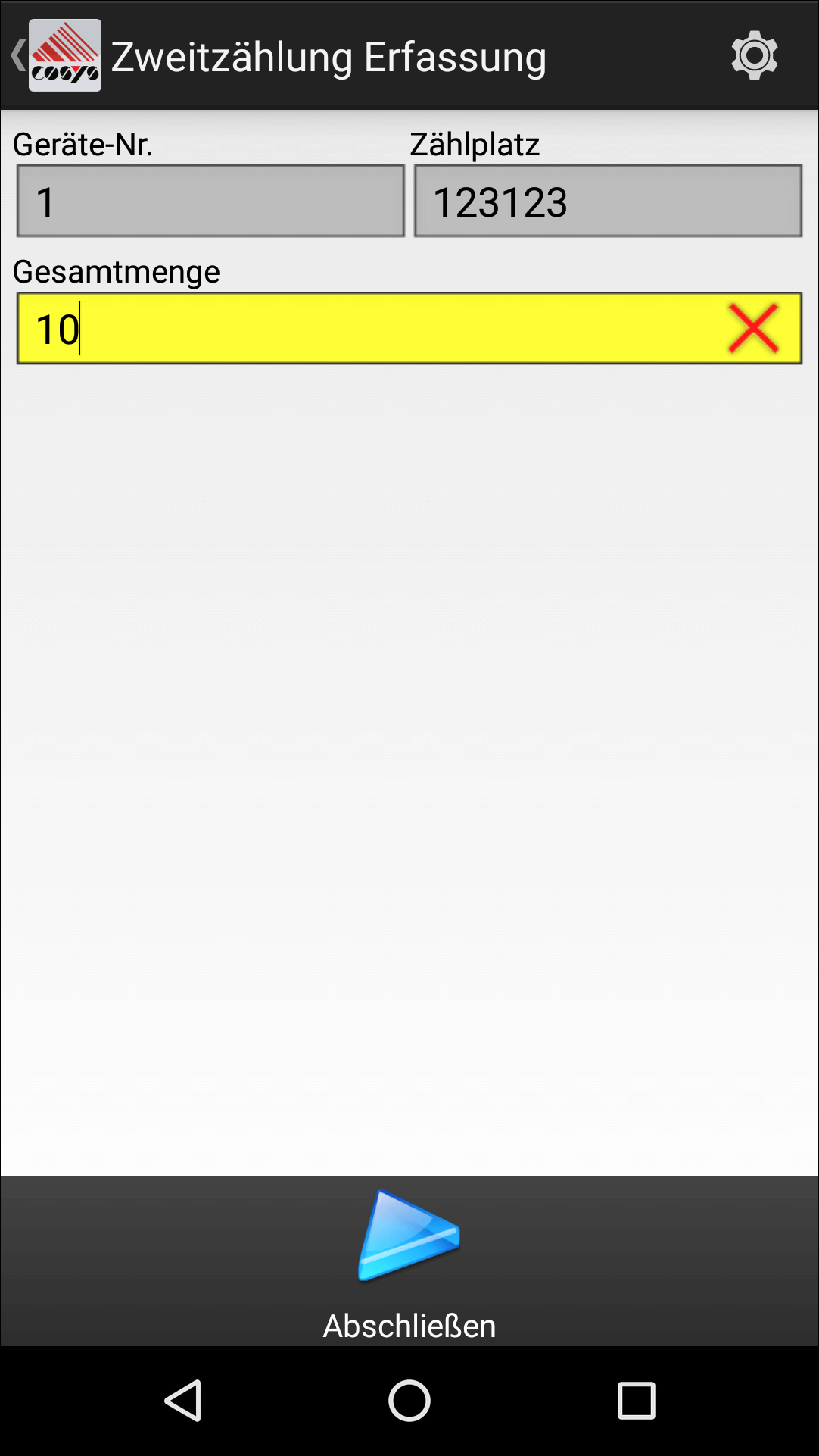 COSYS Android Inventur COSYS Android Inventur