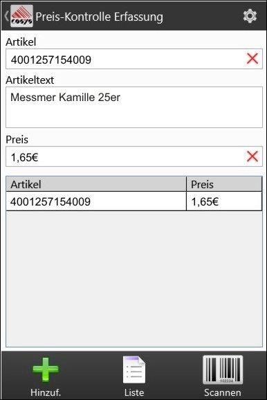 Preiskontrolle Preiskontrolle