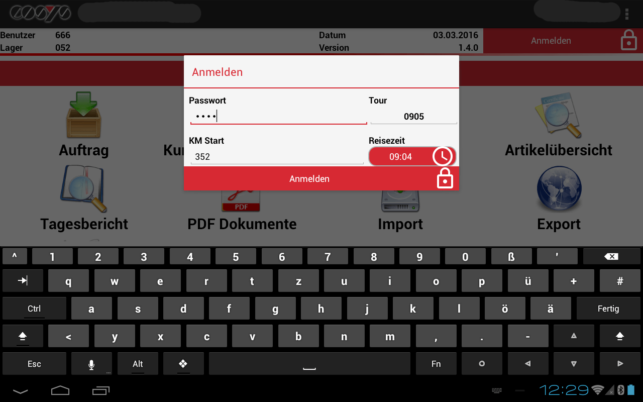 Android Lösung mobiler Verkauf Android Lösung mobiler Verkauf