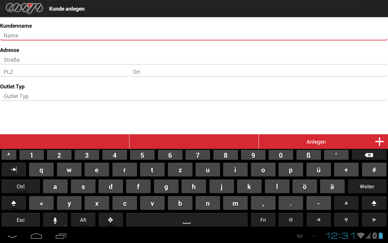 Android Tabletsoftware mobiler Verkauf Android Tabletsoftware mobiler Verkauf