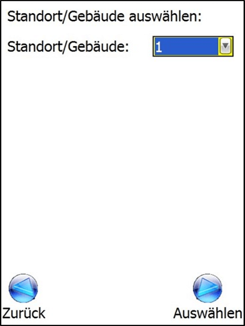 Gebäudeauswahl Gebäudeauswahl