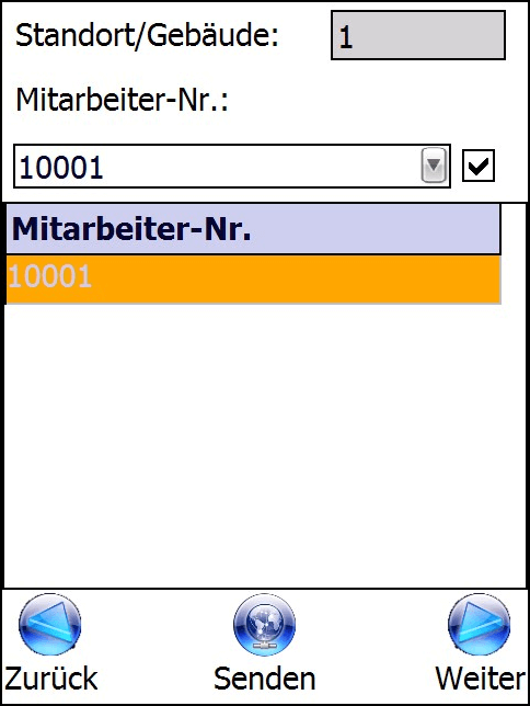 Mitarbeiterauswahl Mitarbeiterauswahl