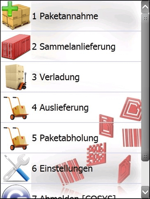 Paketannahme Paketannahme