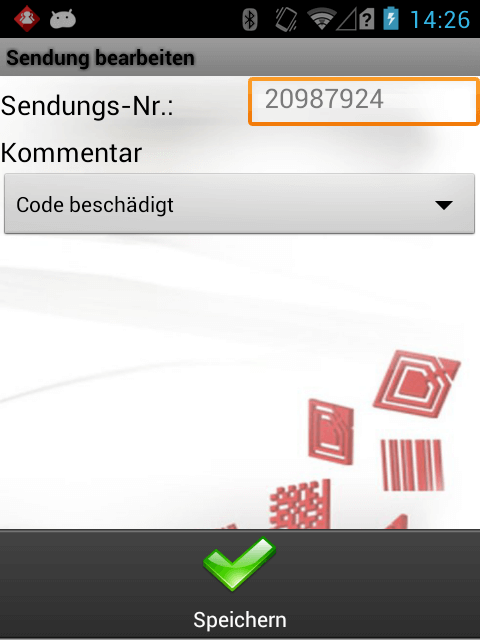 Auslieferung mit Ablieferscannung / Lieferliste Android Software Auslieferung mit Ablieferscannung / Lieferliste Android Software
